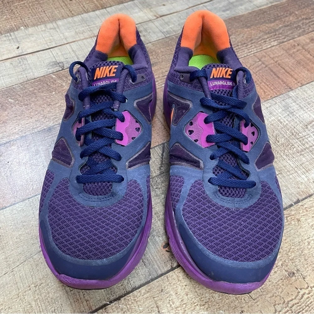 Nike Lunarglide 3 Size 8 Running Shoes Sneakers Lunarlon Athletic Track